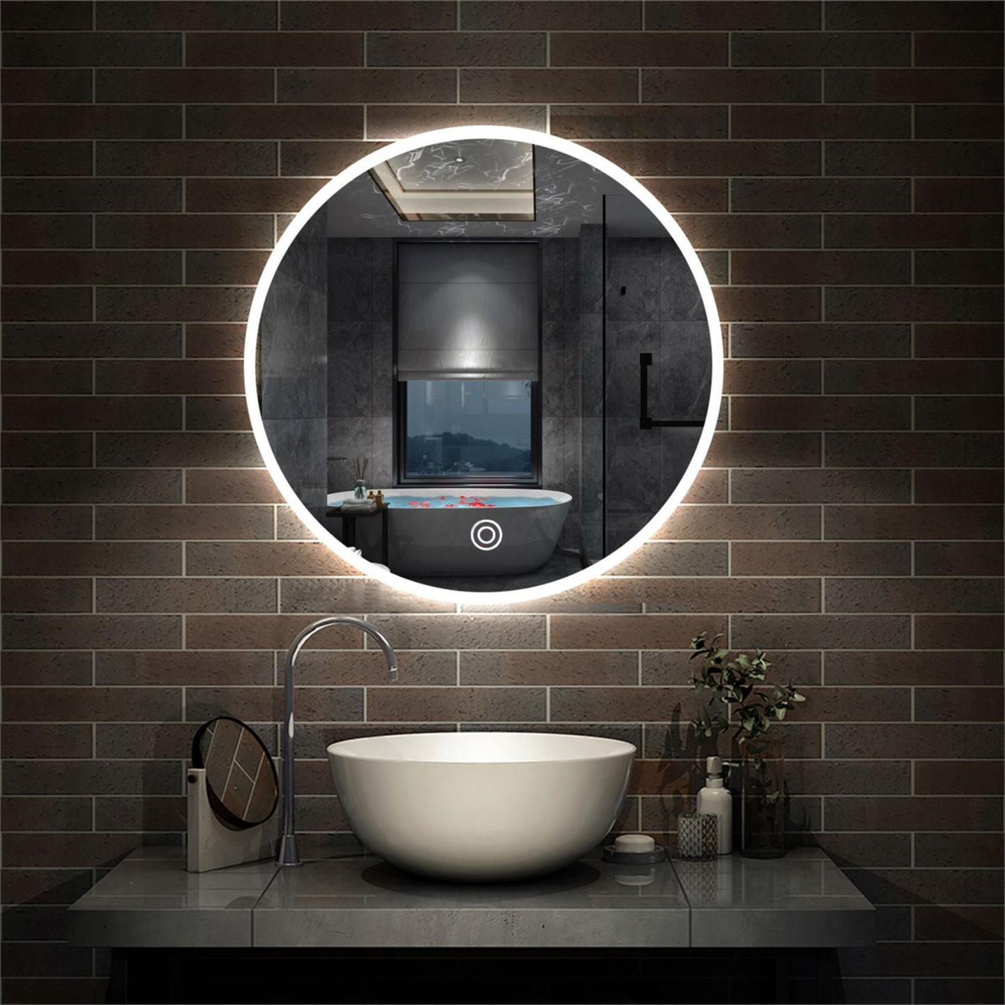 ESPEJO LED REDONDO 60X60CM ML1-60