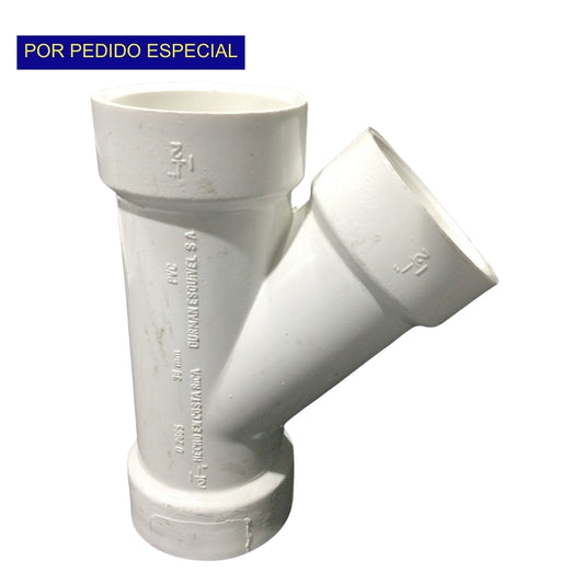 YEE PVC DWV 1-1/2 PULGADAS SANITARIO SCH-40