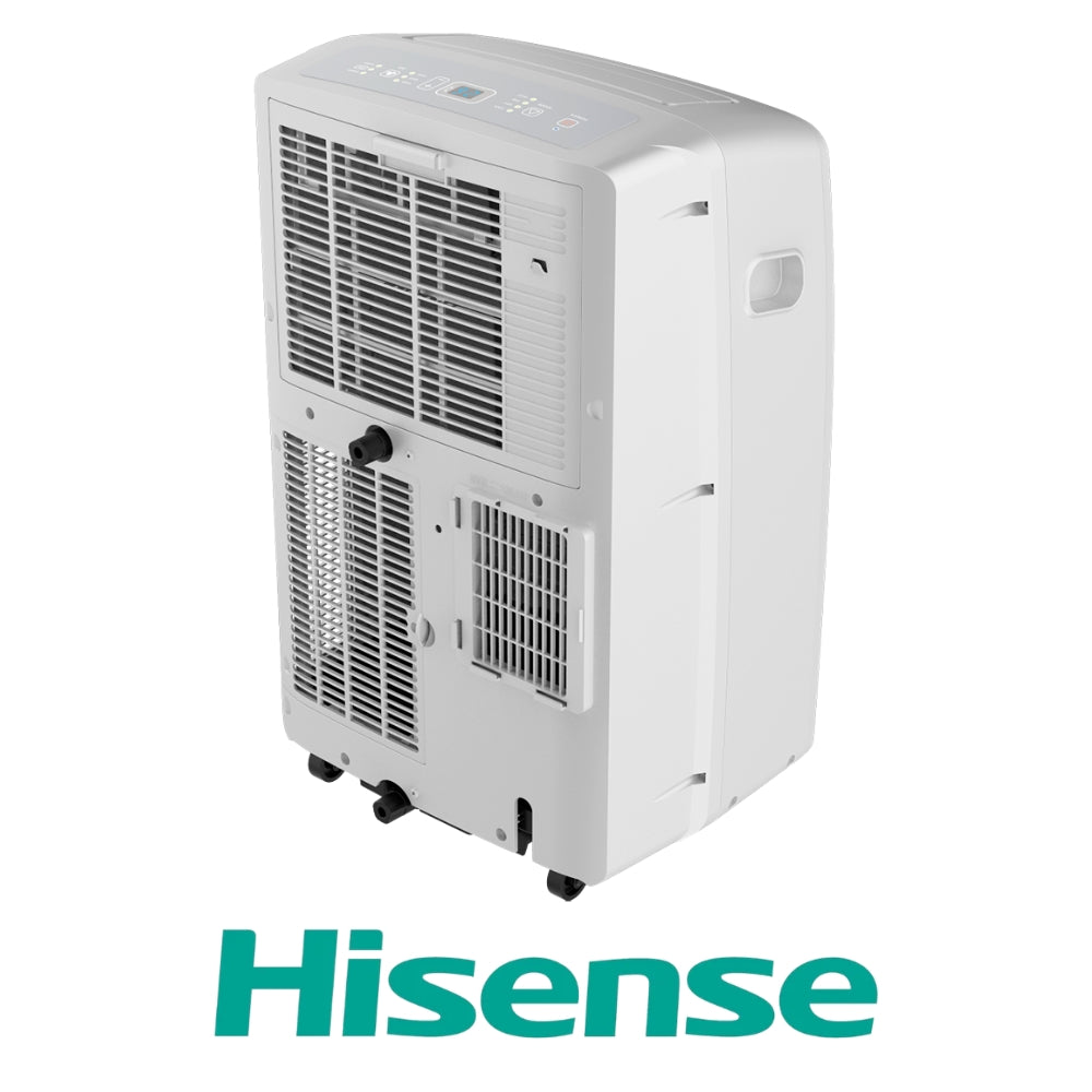 AIRE ACONDICIONADO PORTÁTIL HISENSE, 12K BTU, ON/OFF, WIFI R32 BLANCO, (AP-12CW1RNXS20)