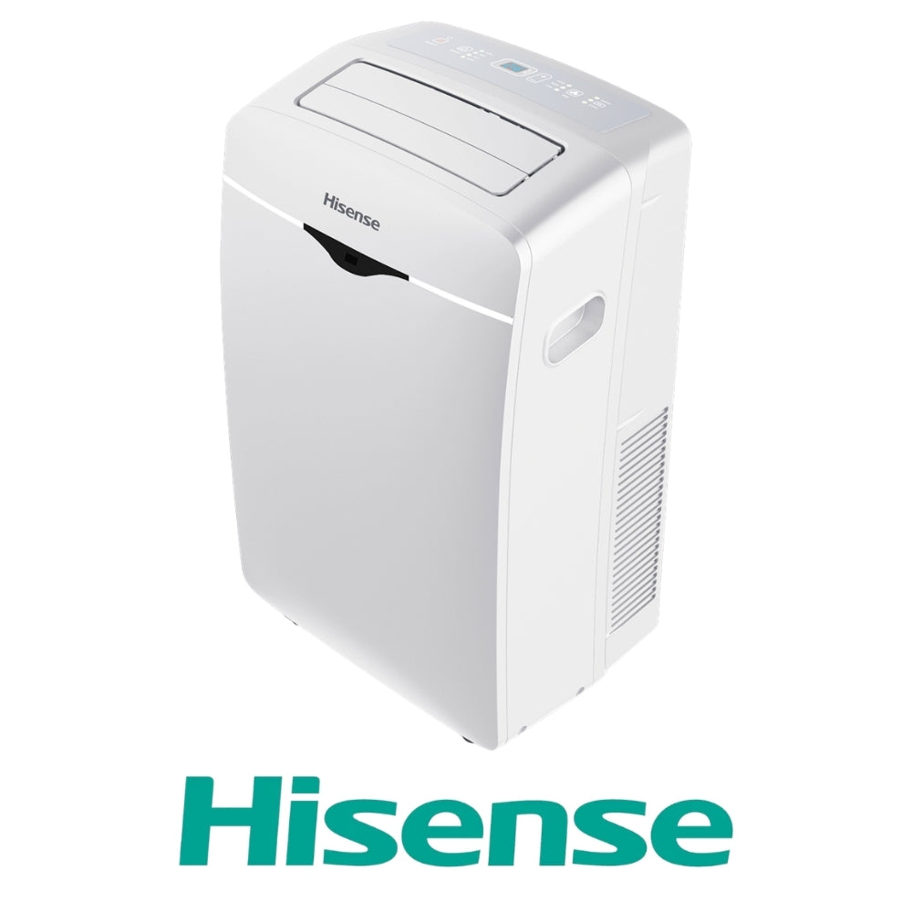 AIRE ACONDICIONADO PORTÁTIL HISENSE, 12K BTU, ON/OFF, WIFI R32 BLANCO, (AP-12CW1RNXS20)
