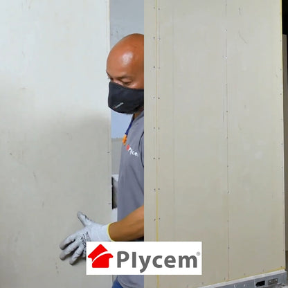 LAMINA PLYCEM PARA PARED EXT/INTE JUNT. INVIS 4 PIES X 8 PIES X 14MM DM 979740