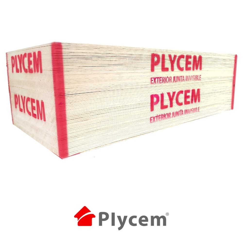 LAMINA PLYCEM PARA PARED EXT/INTE JUNT. INVIS 4 PIES X 8 PIES X 14MM DM 979740