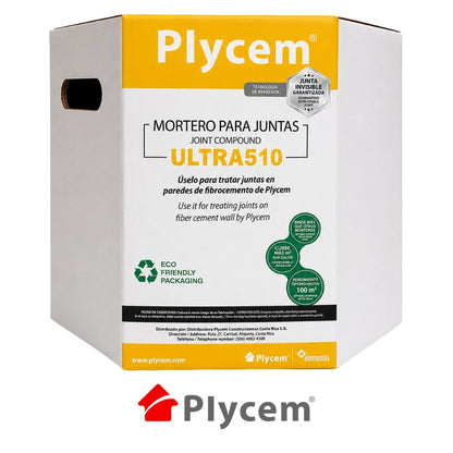 MORTERO PLYROCK PARA JUNTAS ULTRA 510 25KG 74742 PLYCEM