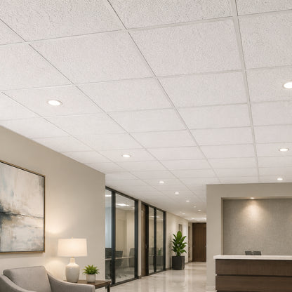 CIELO RASO DE FOAM  610mm x 1220mm x 15mm CIELO (2X4X5/8 PULGADAS )