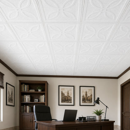 CIELO RASO FOAM ESTAMPADO JARDIN AISLANTE D12 2´X 4´X 1-1/2 PULGADAS