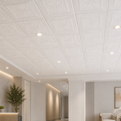 CIELO RASO FOAM ESTAMPADO JARDIN AISLANTE D12 2' X 4' X 2 PULGADAS