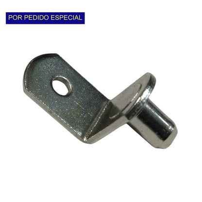 SOPORTE PARA REPISAS NIQUEL 1/4 PULGADAS