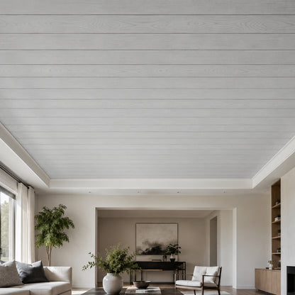 CIELO RASO DE PVC VETEADA GRIS CON DIVISION 7mm X 20cm X 5.9m (1.18m2) SKYLINE