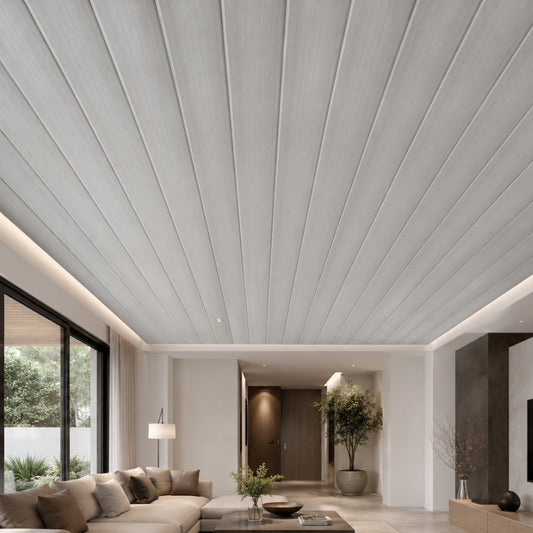 TABLILLA PLAST  LAMINADO MAPLE 8MM X 25CM X 5.9M P/INTERIORES GOLD  ONDULADA CON 2 DIV#200681900/2129962400