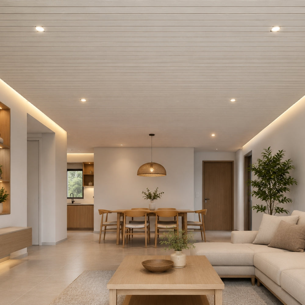 TABLILLA PLAST  LAMINADO SIDING MAPLE 8MM X 25CM X 5.9M P/INTERIORES GOLD  #2006901700