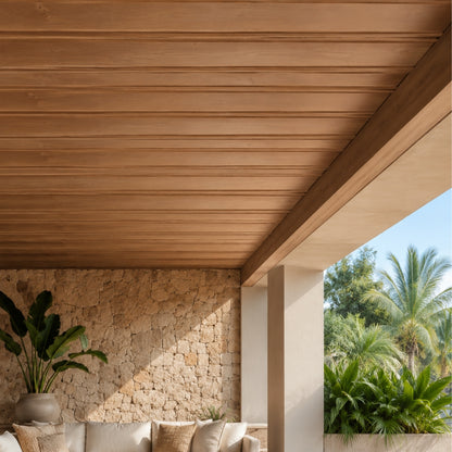 TABLILLA PLAST LAMINADO SIDING CANELA 5.9m*25cm*8mm