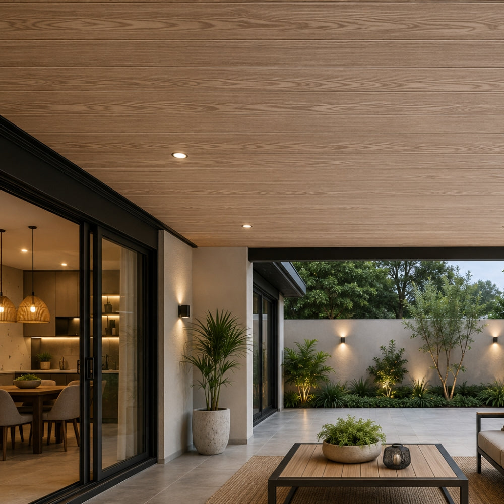 TABLILLA PLAST LAMINADO PINO QUEMADO 5.9M*25CM*8MM