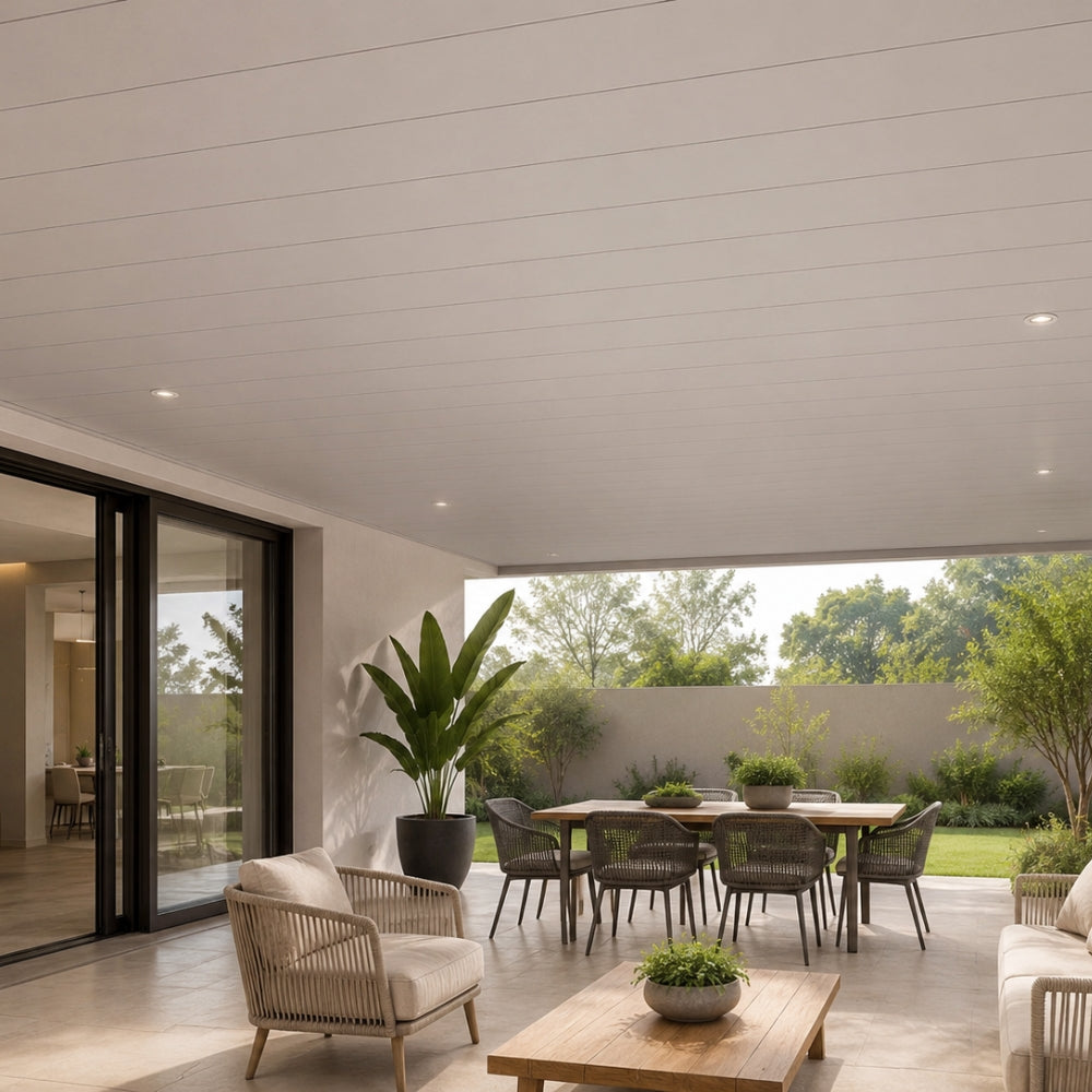 TABLILLA PLAST LAMINADA BEIGE 5.9M*25CM*6.5MM