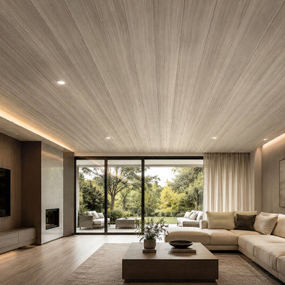 CIELO RASO PVC ROBLE CLARO 7MM X 20CM X 5.9M YS20-10