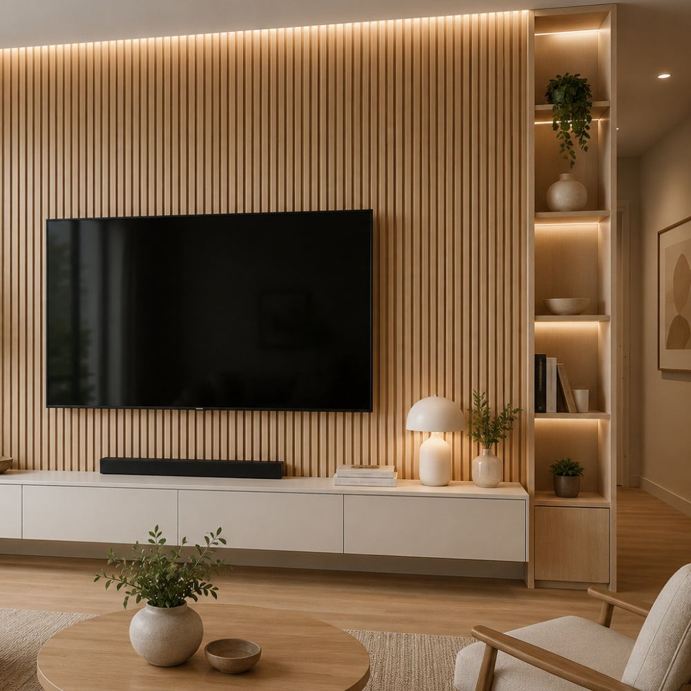 REVESTIMIENTO DE PARED DE WPC FRESNO 158 X 2900 X 10MM 4.8KG/M2