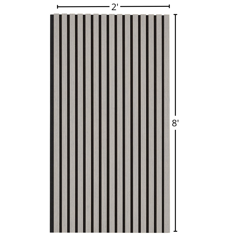 PANEL WPC ACUSTICO INTERIOR YYS-ASP02 2400X600X21MM
