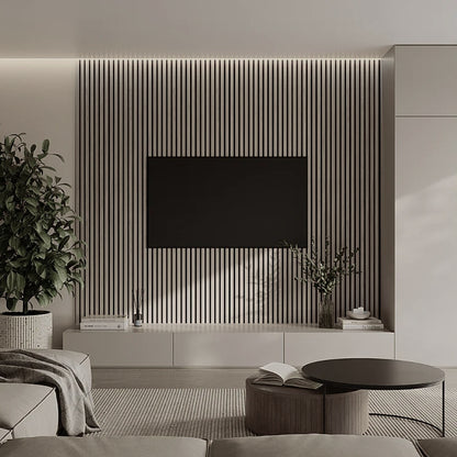 PANEL WPC ACUSTICO INTERIOR YYS-ASP02 2400X600X21MM
