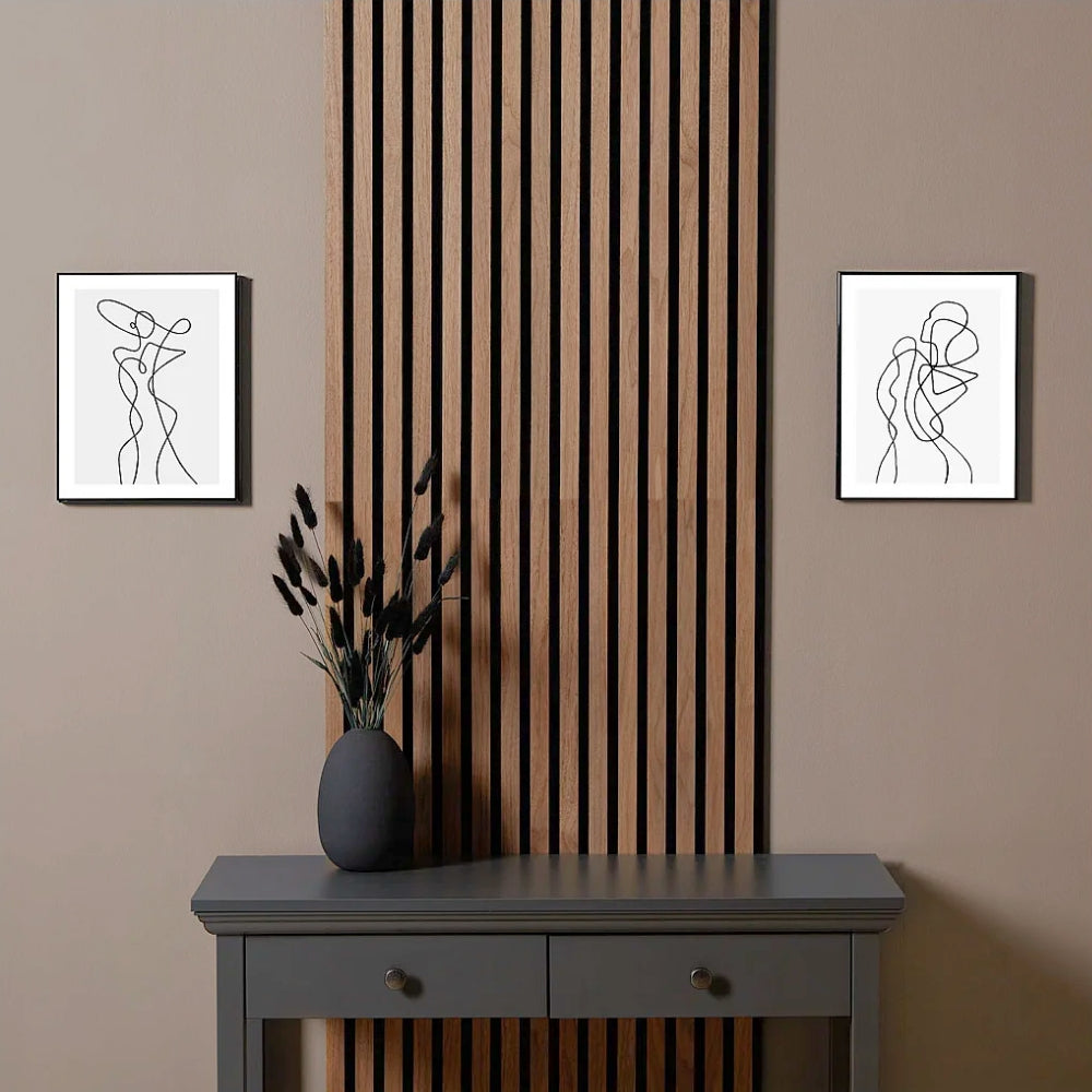 PANEL WPC ACUSTICO INTERIOR YYS-ASP03 2400X600X21MM