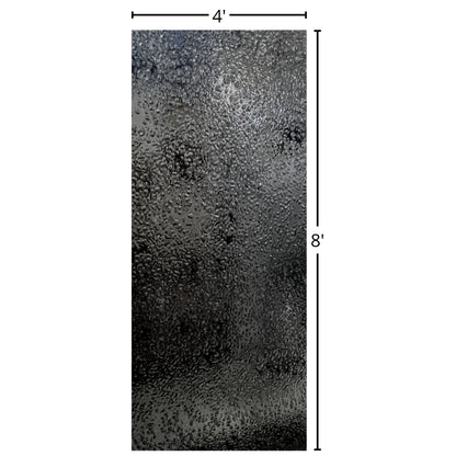 PANEL BAMBOO CHARCOAL WOOD VENEER  - WATER RIPPLE BLACK 1.22 X 2.44 M X 8 MM
