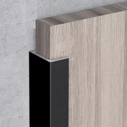 TAPA FINAL NEGRO MATE PARA PANEL BAMBOO CHARCOAL  2.5M