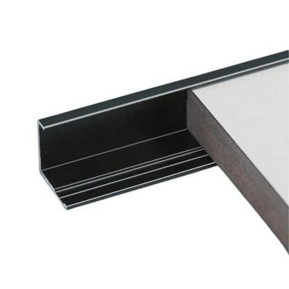 TAPA FINAL NEGRO MATE PARA PANEL BAMBOO CHARCOAL  2.5M
