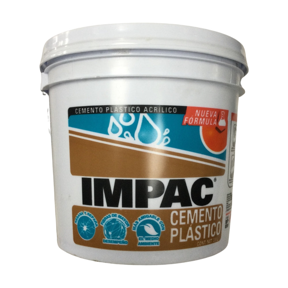 CEMENTO PLASTICO ACRILICO IMPAC (1GL/3.8L)