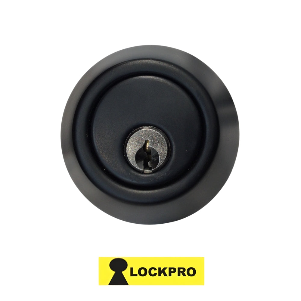 CERROJO LLAVE-MARIPOSA NEGRO MATE 101 LOCKPRO