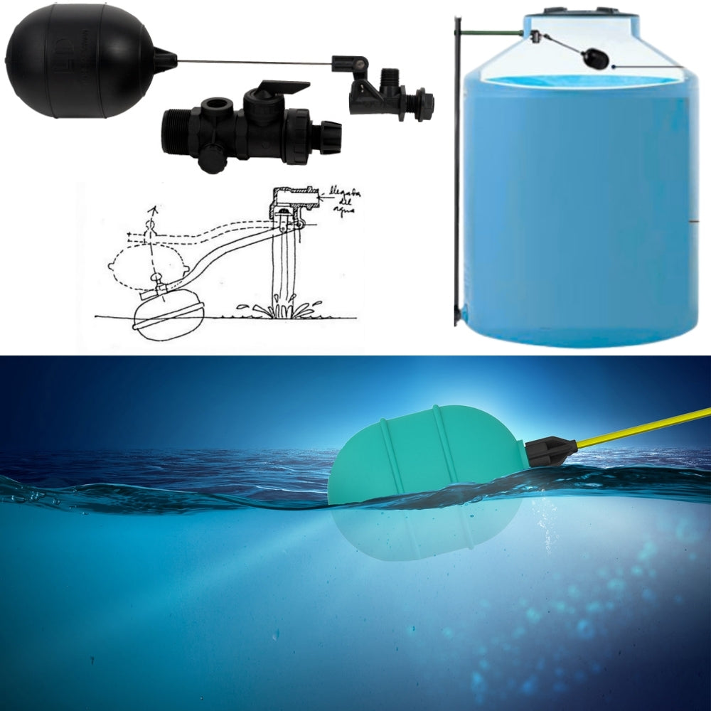 VALVULA CON BOYA PARA TANQUE DE RESERVA DE AGUA KIT ECOTANK 01 HOPSA VALVULA CON BOYA PARA TANQUE DE RESERVA DE AGUA KIT ECOTANK 01 HOPSA