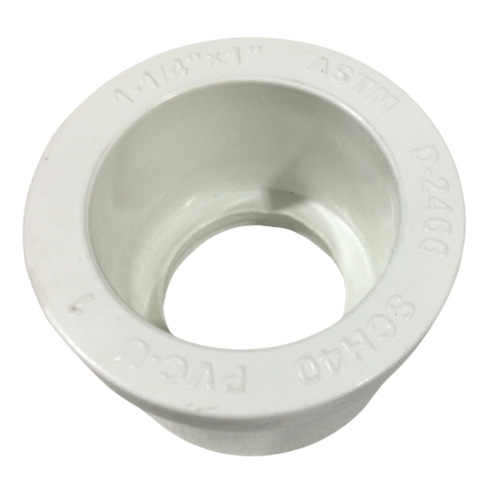 REDUCCION PVC 1-1/4 PULGADAS X 1 PULGADAS SCH-40