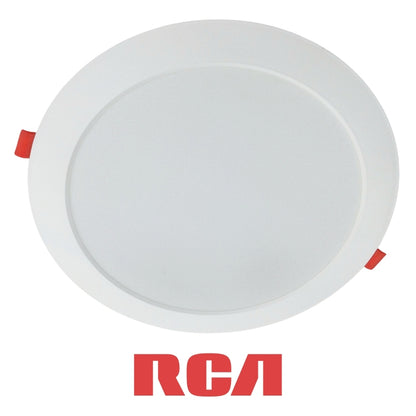 PANEL LED REDONDO EMPOTRABLE CCT 18W 1440LM 3000K/4000K/6500K 85-277V 242*225*29MM RCA (RLRL18CCT)