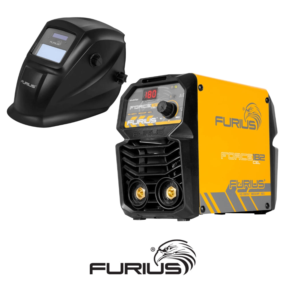 COMBO SOLDADOR FURIUS FORCE 182 + CARETA FURIUS FENIX 230