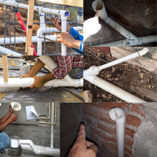 TUBO PVC SANITARIO 12MM-1/2 PULGADASX20' SCH 40 C/C