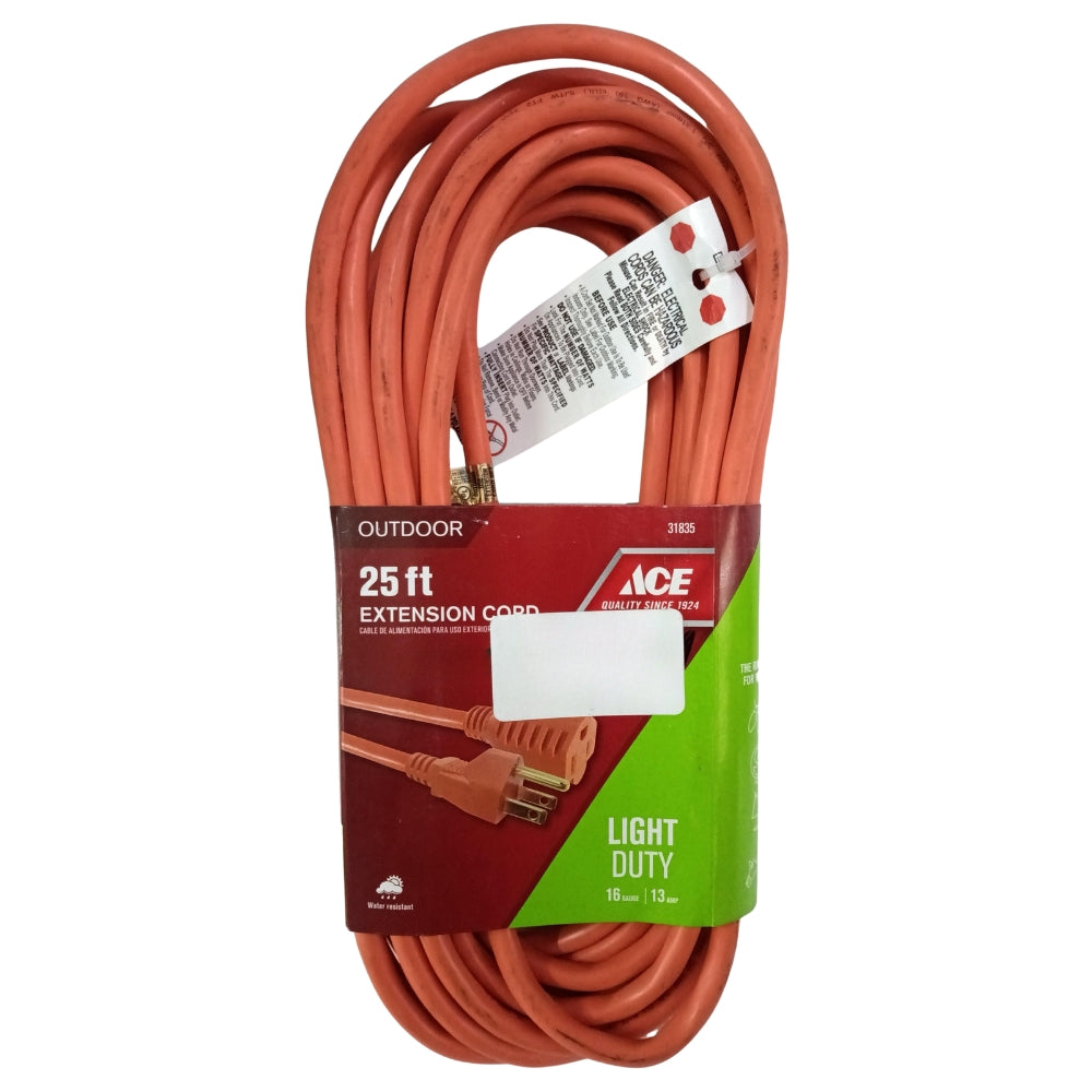 EXTENSION ELECTRICA HEAVY DUTY 25 PIES 16/3 AWG