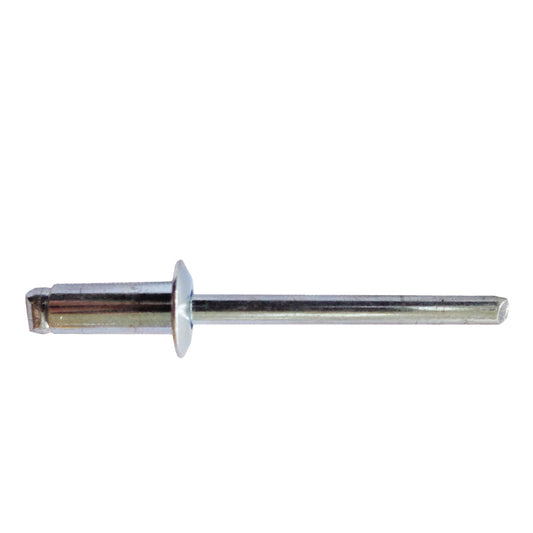 REMACHE CIEGO GALVANIZADO   3/16  PULGADAS DE ESPESOR   X 0.450 PULGADAS ALTO DE CABEZA