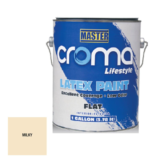 CROMA LATEX FLAT - MILKY (BLANCO HUESO) GL PCR1202-VV1530P