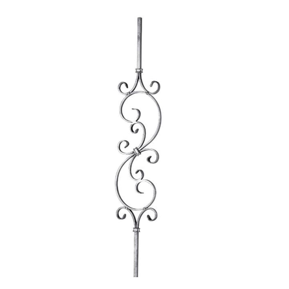 PANEL DE HIERRO FORJADO  12X12X150X1000mm - 1051/3