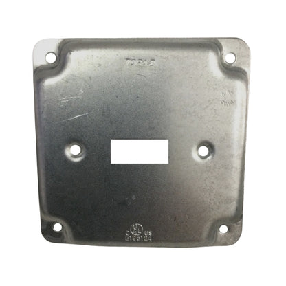 TAPA DE SWITCH SENCILLA METAL RS9