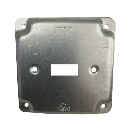 TAPA DE SWITCH SENCILLA METAL RS9