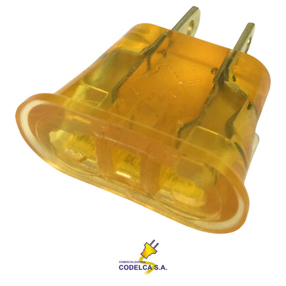 ADAPTADOR EUROAMERICANO DE REDONDO A PLANO