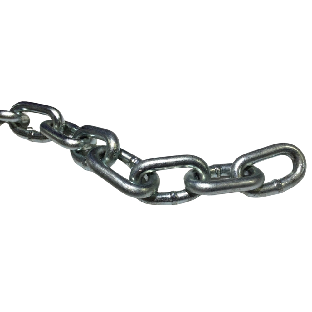 CADENA DE BOBINA DE ESLABON 3/8 PULGADAS DE ACERO GRADO 30 GALVANIZADA - METRO