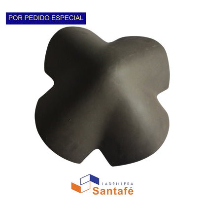 ANGULAR CUATRO AGUAS ENGOBADO COCOA SANTAFE 00000037