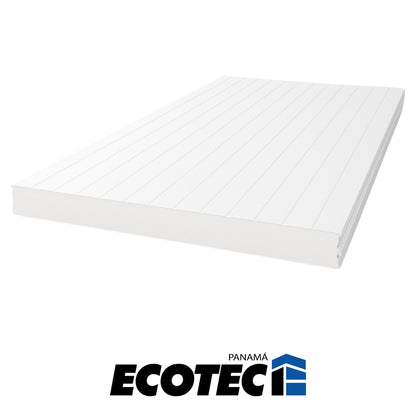 ISOPANEL (PARED/SECRET FIX FACHADA) 100MM COLOR B/B D=12 KG/M3