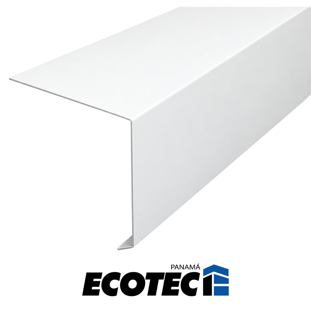 REMATE FRONTAL ANGULAR F 75 3.00M BLANCO #26