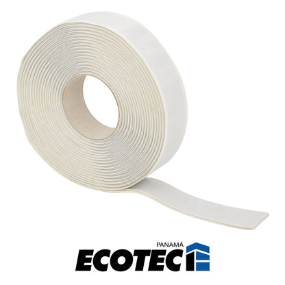 CINTA DE BUTILO BLANCO 25.4MM X 13.7M