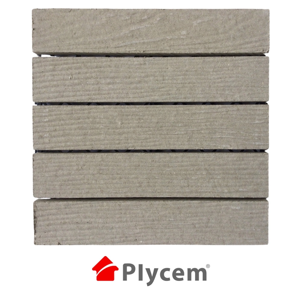 DECK MODULAR PLYCEM GRIS 30 CM X 30CM X 14MM PQT 6 UNI.(0.54M2) 1330833
