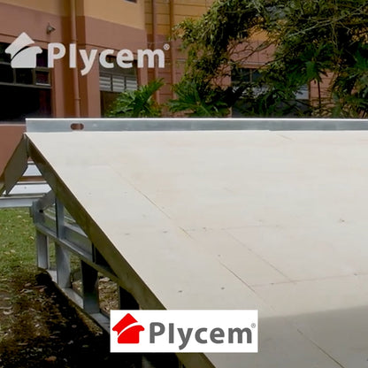 PLYSTONE PARA BASE DE TECHO 4 PIES X 8 PIES 17MM PLYCEM 960145