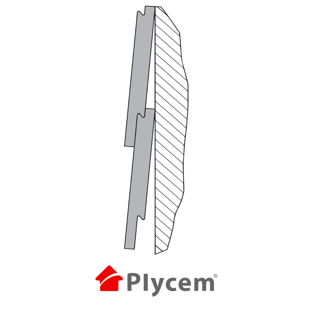 PLYCEM SIDING TRASLAPE JASPE/VETAS 10 PULGADAS X 8 PIES X 14MM 960170