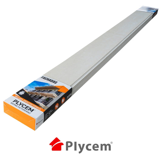 PLYCEM SIDING VICTORIANO LISO 7 PULGADAS X 8 PIES 11MM 960207