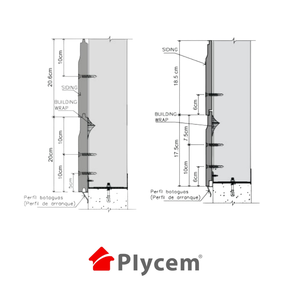 SIDING VICTORIANO 7 PULGADAS X 8 PIES 11MM JASPEN/VETAS PLYCEM 960208