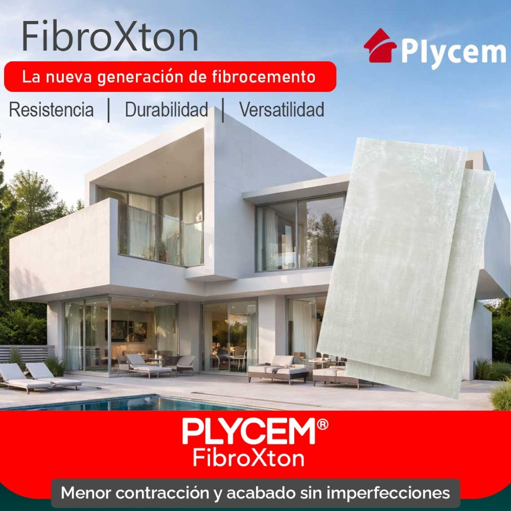 LAMINA PLYCEM FIBROXTON 1219 X 2438 X 10MM 1332667